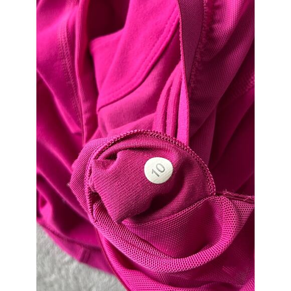 Lululemon Racerback Tank Top Womens 10 Pink Workout Stretchy Yoga Lounge Running - Picture 13 of 16